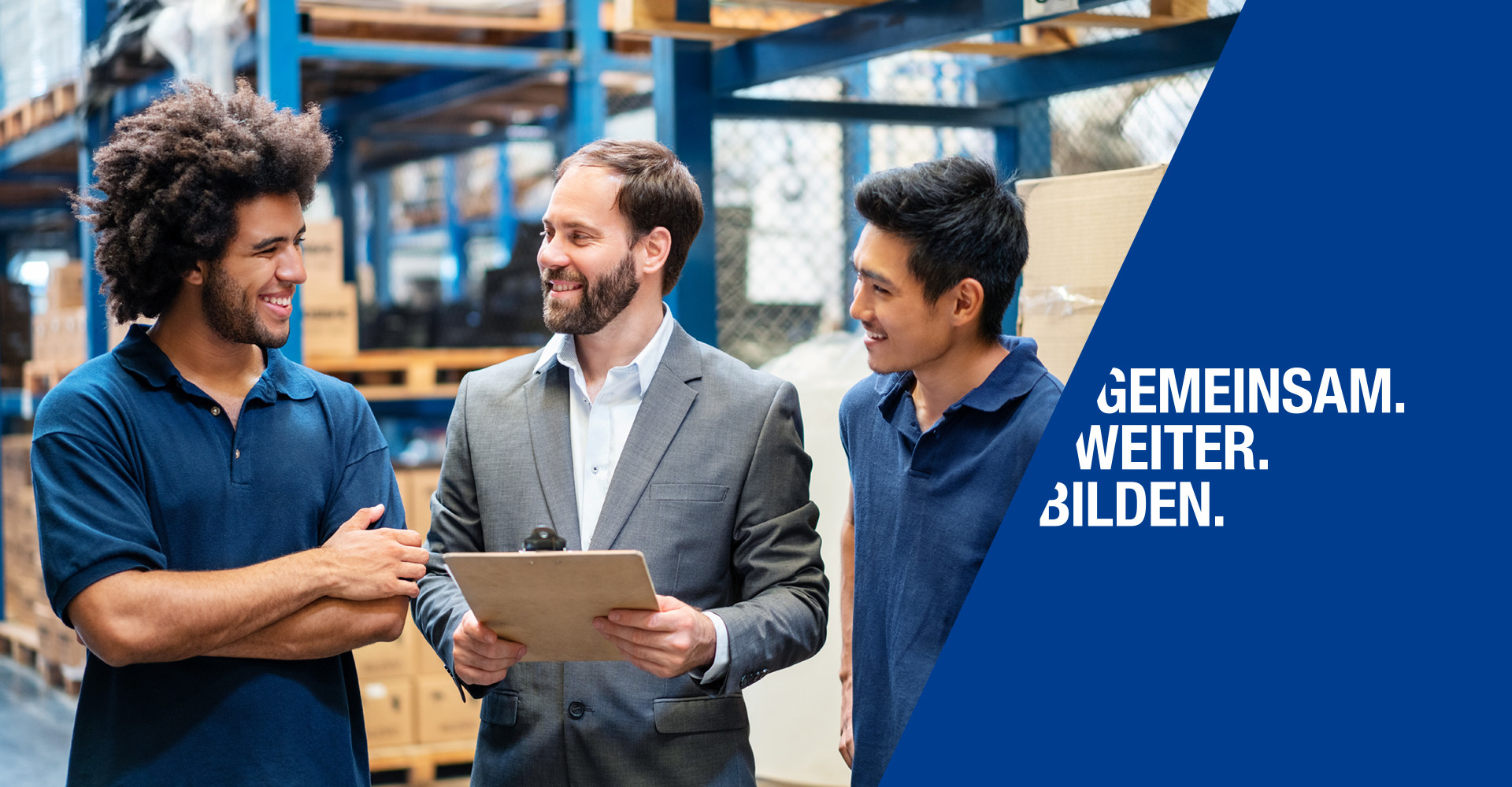 Angestellter und 2 Arbeiter