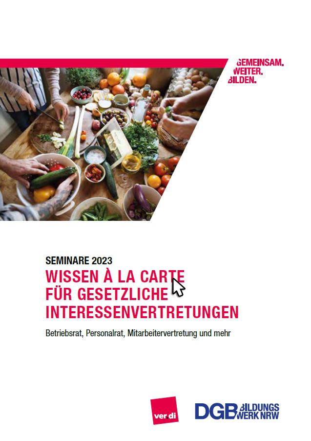 Titelbild Wissen à la carte