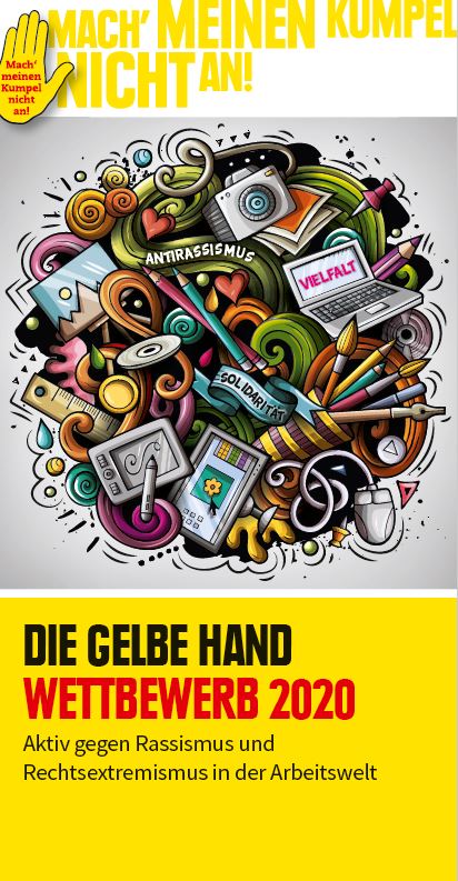 Gelbe Hand