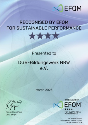 EFQM Zertifikat 2025