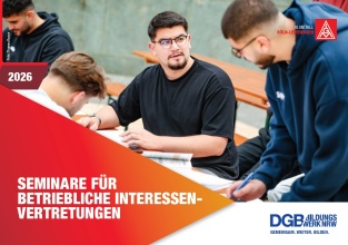 Seminare 2026 für betriebliche Interessenvertreter*innen IGM Köln
