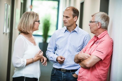 diskussion in der pause